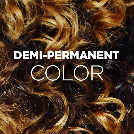 DEMI-PERMANENT HAIR COLOR